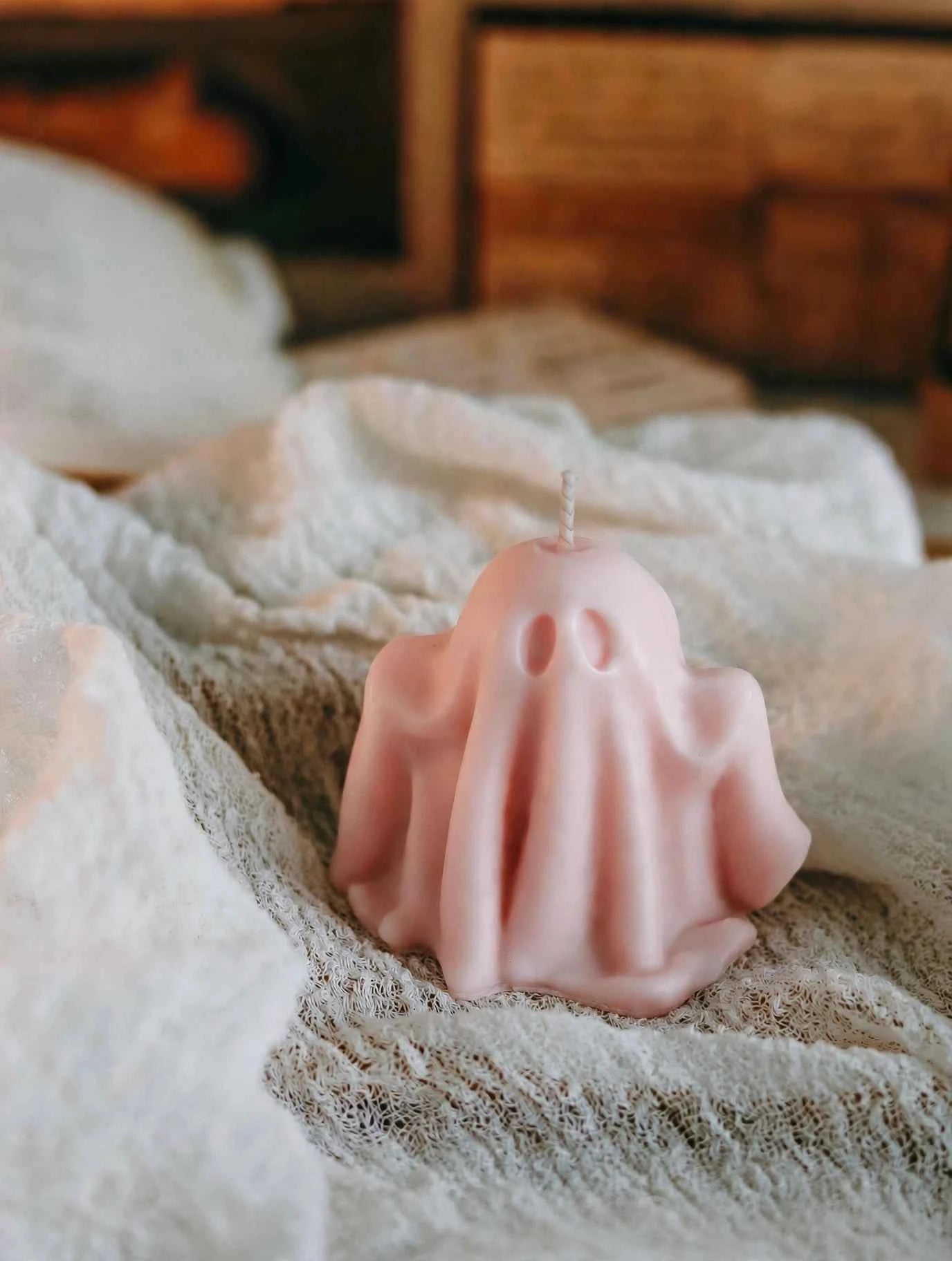 Boo-tiful Ghost Candle