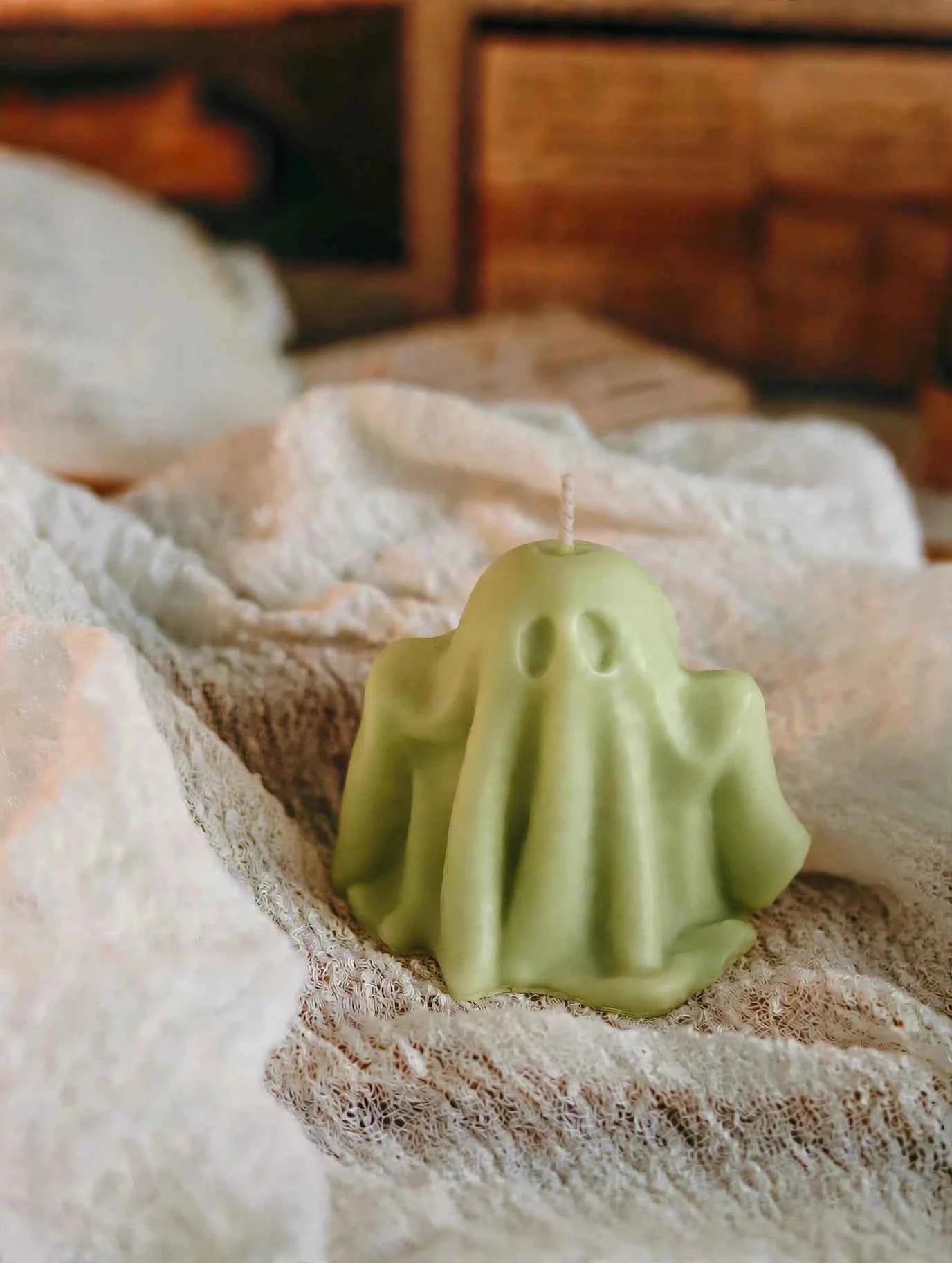 Boo-tiful Ghost Candle