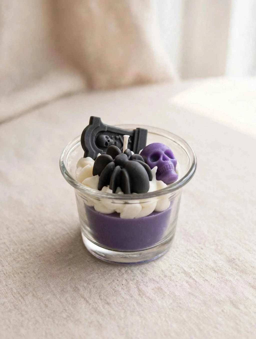 Haunted Midnight Halloween Candle