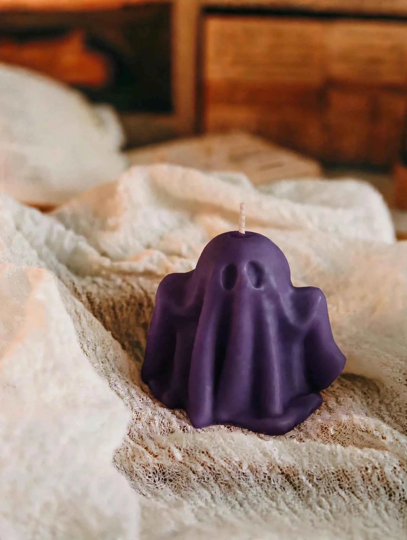 Boo-tiful Ghost Candle