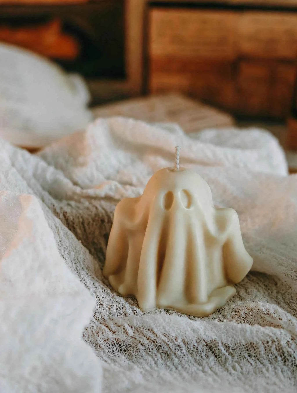 Boo-tiful Ghost Candle